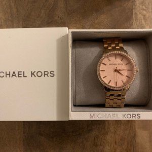 Rose Gold Michael Kors Watch